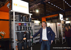 Jacob van Ballegooijen in de stand van Van Krimpen.